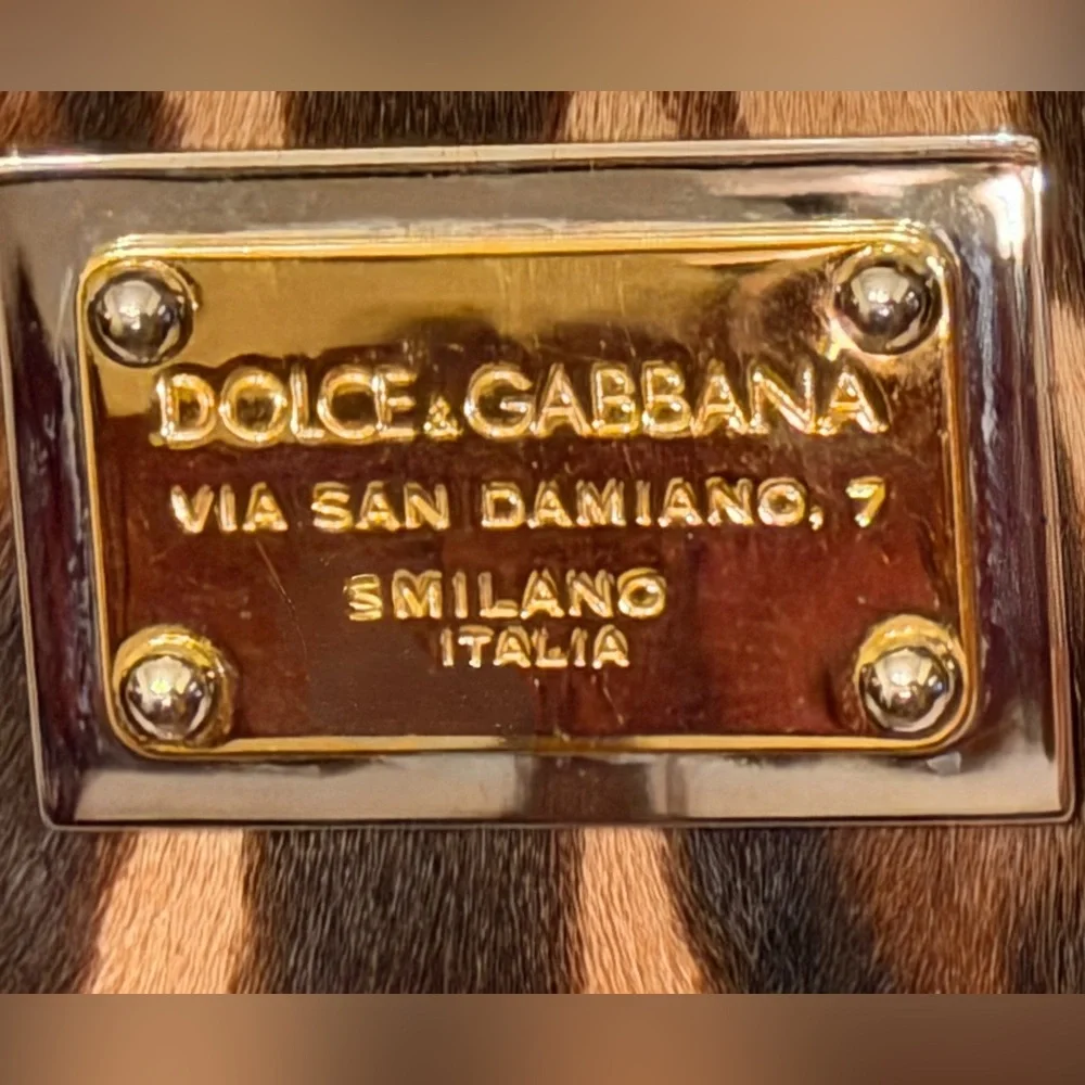 Dolce & Gabbana MISS SICILY SPECIAL EDITION handbag with pouch and strap A PLUS! - Picture 5 of 14